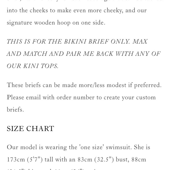 BNWT CLEONIE swim bikini stretch fabric to fit 6-10 - Picture 8 of 12